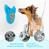 Lamido para Perros y Gatos 2 Paquete de Alimentación Lenta Lamer Bandeja Juguetes para Mascotas para Aliviar la Ansiedad y para Entrenamiento Durante el Baño.